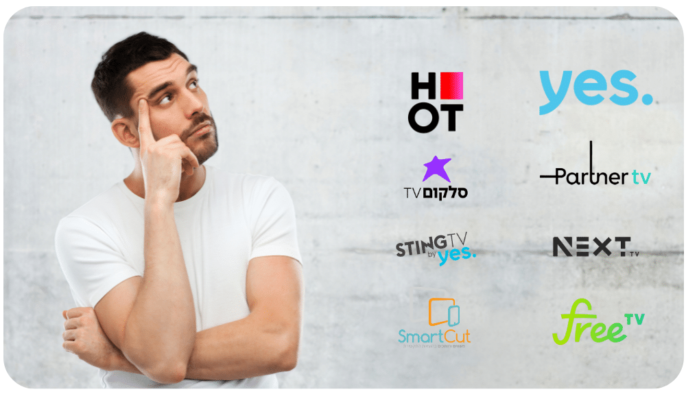 article image - מתלבטים בין הוט או יס, סלקום טיוי או פרטנר טיוי, יס פלוס או סטינג טיוי?